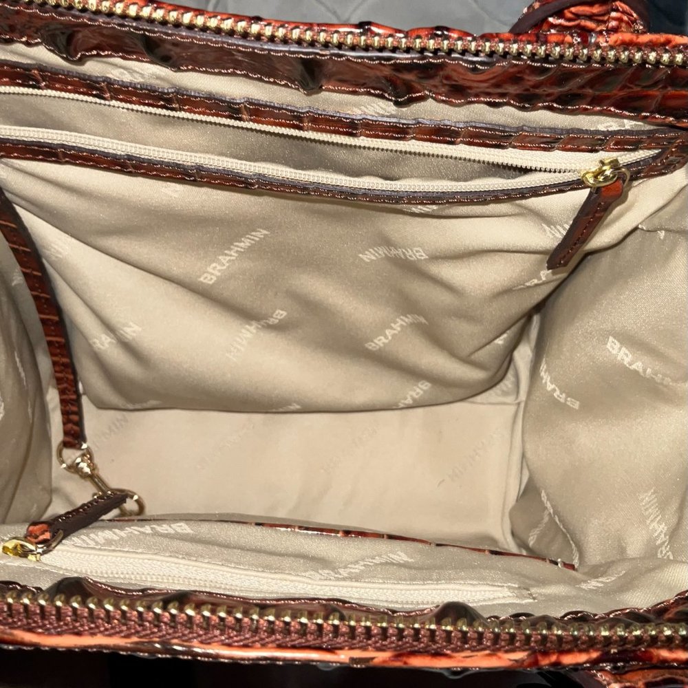 Brahmin Small Caroline-Pecan Melbourne - Picture 6 of 9